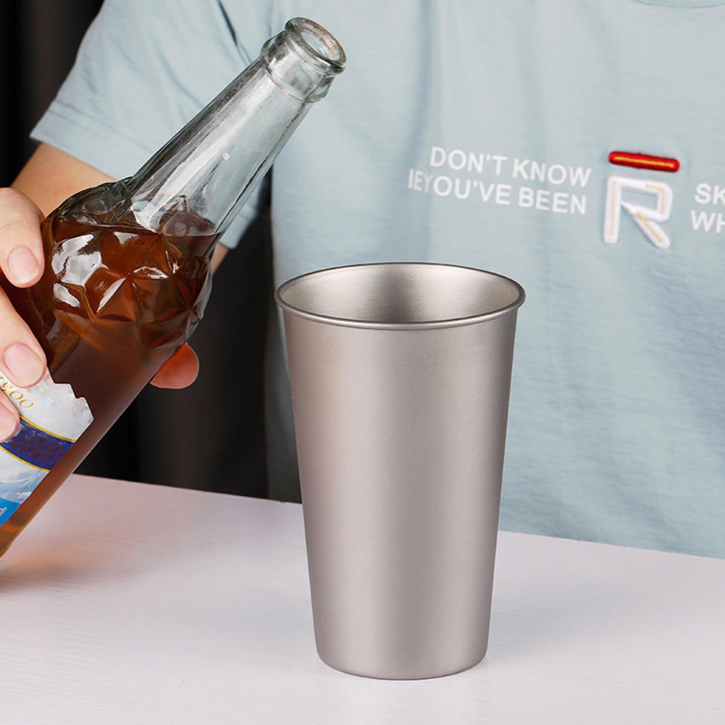 Pure Titanium Tumbler 500ml
