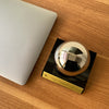 Solid Titanium Sphere with An Acrylic Display Stand