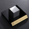 Tungsten Cube with A Museum Display Base