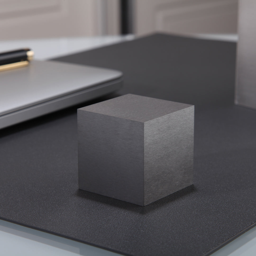 Solid 2" Tungsten Cube Kranite