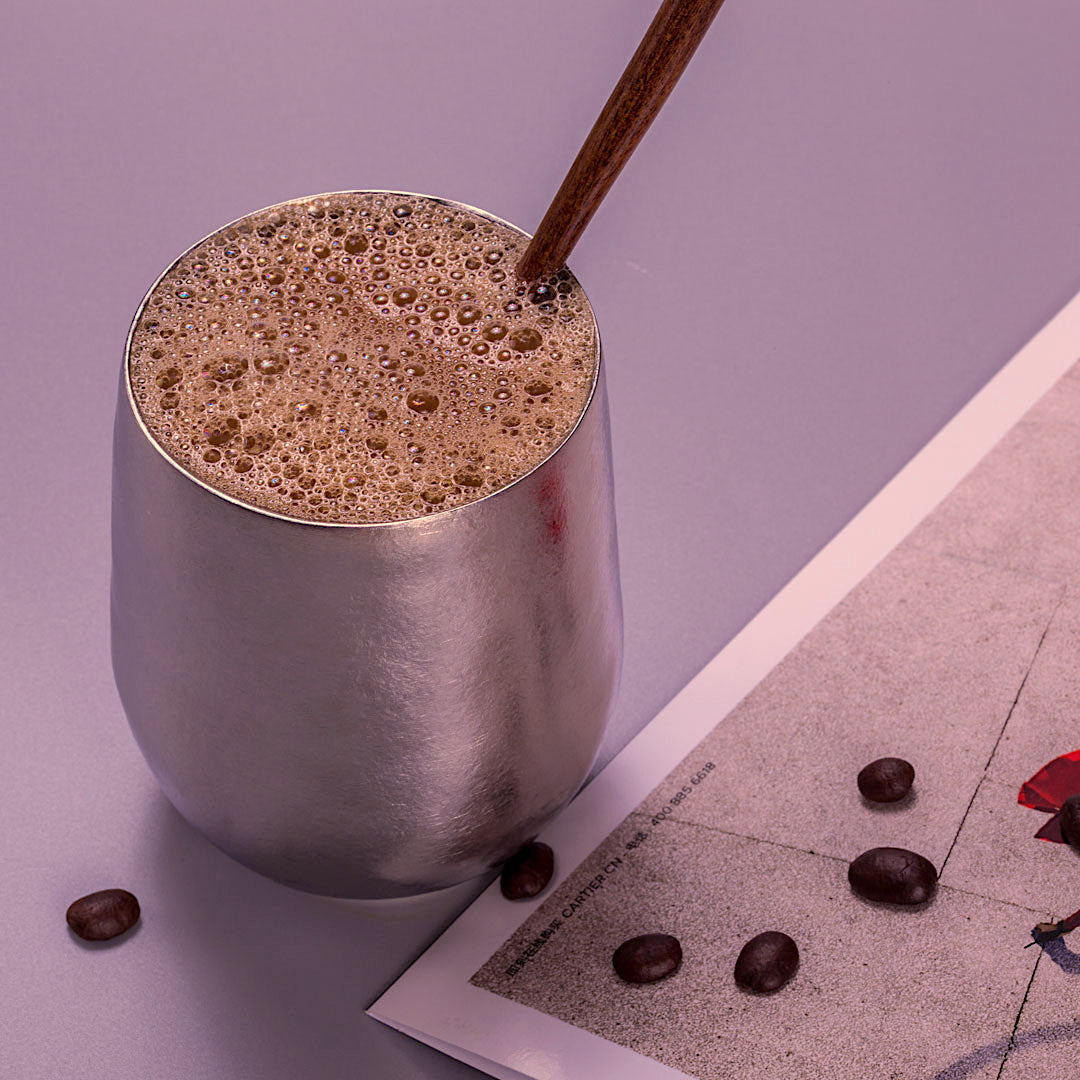 Titanium Coffee Cup (255ml) - Double-Walled